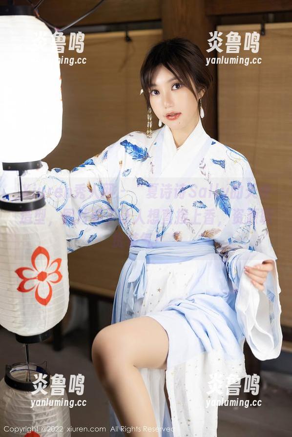 Xiuren秀人网 - “夏诗诗Sally的天使造型，图片看了让人想直接上香，资源取货装气！“