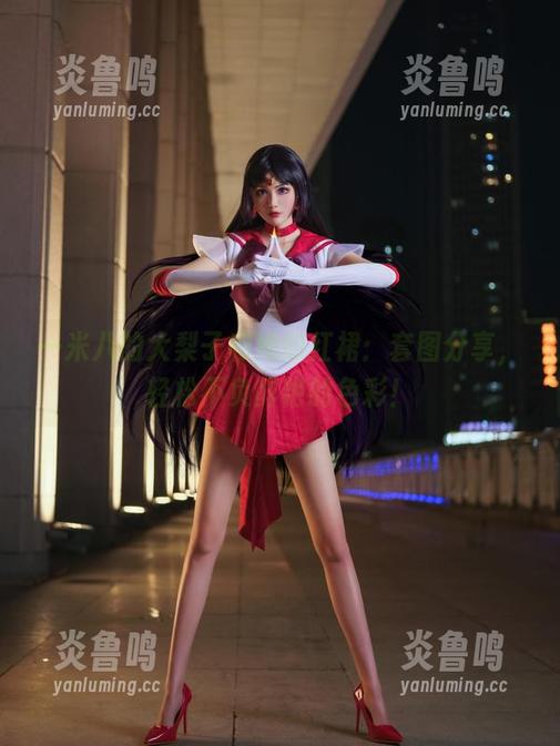 一米八的大梨子和她的红裙：套图分享，轻松不负鲜艳的色彩！
